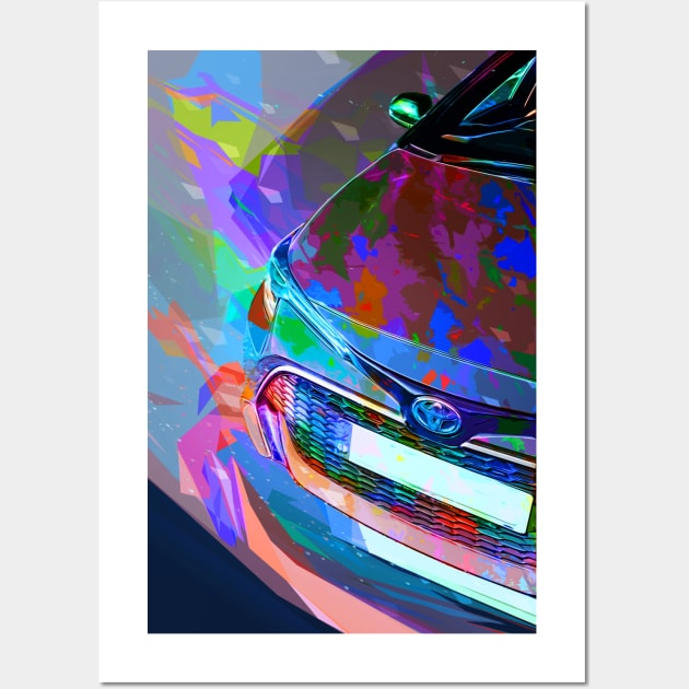 Corolla - Graphic Wall Art by 5thmonkey